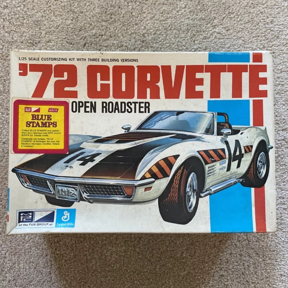 AMT ‘72 Corvette Open Roadster